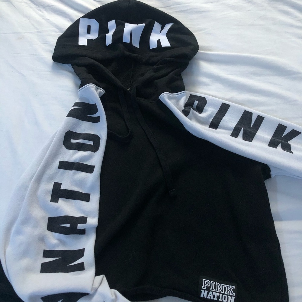 Victoria Secret/PINK cropped hoodie